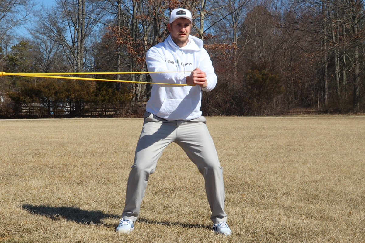 Golf rotational training for distance and mobility
